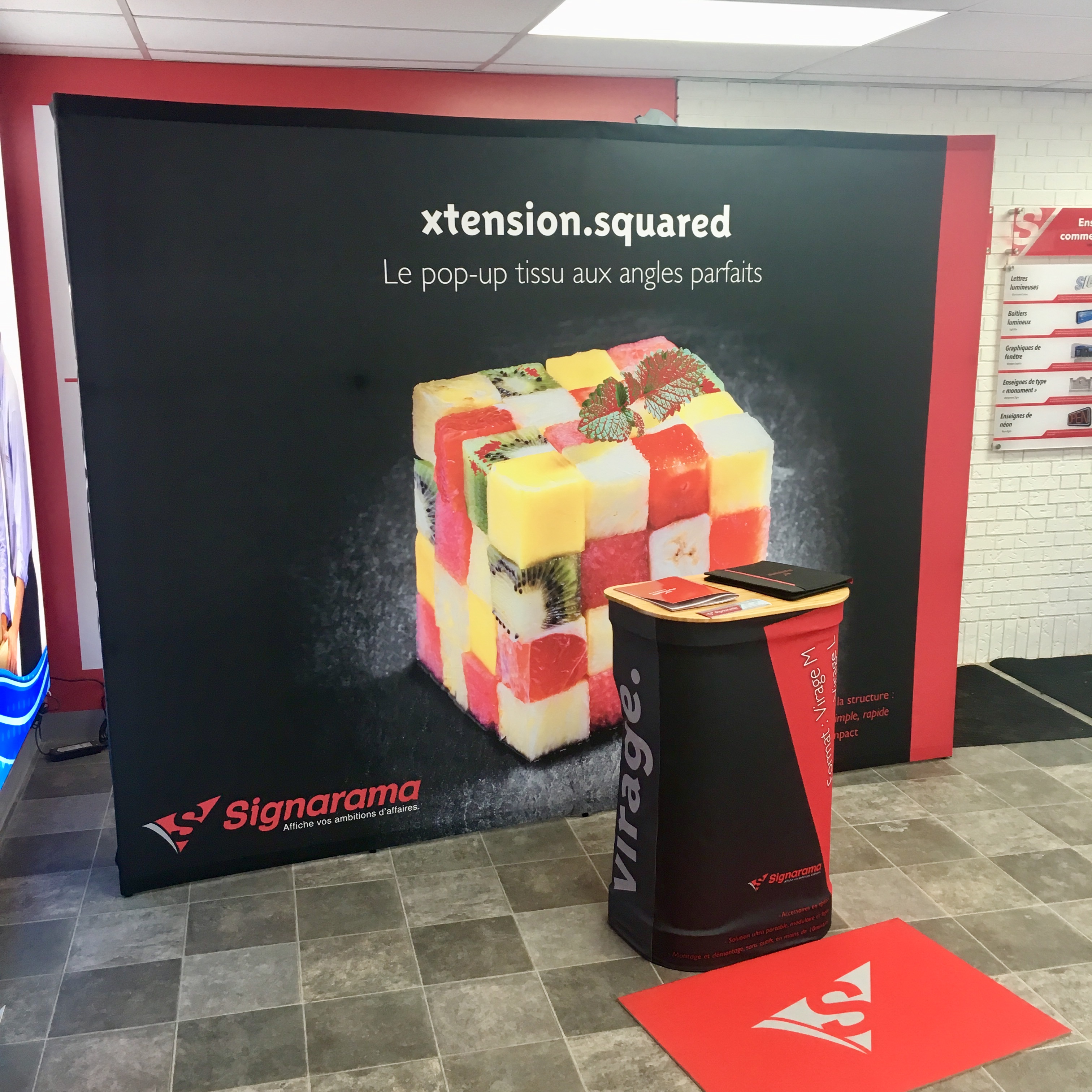 pop-up display-stand-duo display